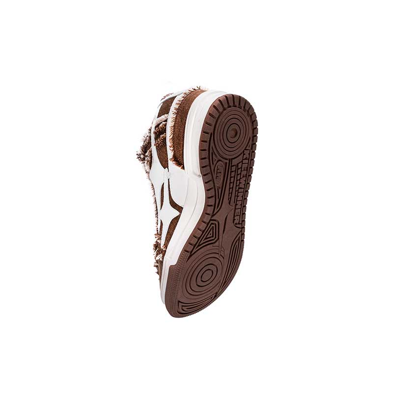Killwinner Brown Colour Unisex Denim Sneakers