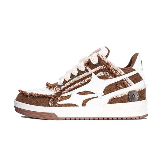 Killwinner Brown Colour Unisex Denim Sneakers